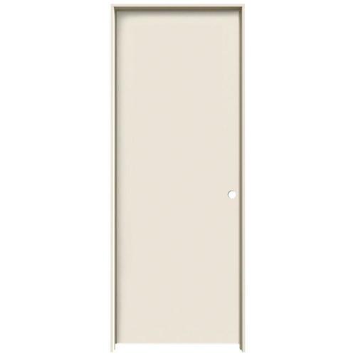 JELD-WEN Flush 24-in X 80-in Primed Flush Hollow Core Primed Hardwood ...