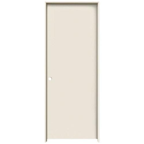 JELDWEN Flush 32in x 80in Primed Flush Hollow Core Primed Hardwood