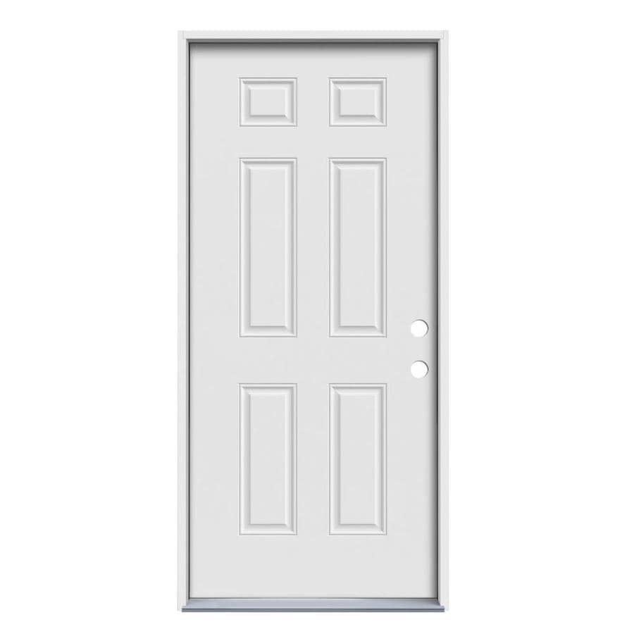 JELD-WEN LOWOLJWSTL326PNLLHNB JW 32 20 MIN 6 PNL FIRE LH NBM