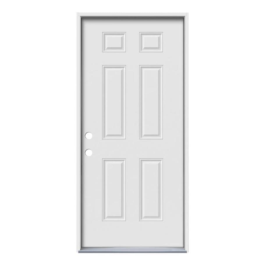 JELD-WEN LOWOLJWSTL366PNLRHNB JW 36 20 MIN 6 PNL FIRE RH NBM