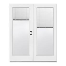 Patio Doors At Lowes Jeld Wen Blinds Between The Gl Primed Steel French Patio Door With Insulating Core