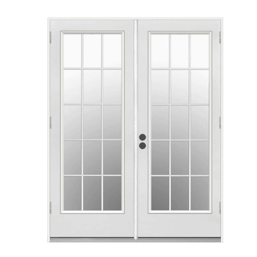 JELD-WEN JW 5FT STL FR 15LT LHOS LE NBM at Lowes.com