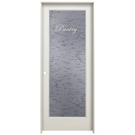 Frosted Glass 1501 Recipe Pantry Pre Hung Doors At Lowes Com