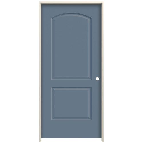 JELDWEN Continental Colony 2Panel Round Top Hollow Core Molded