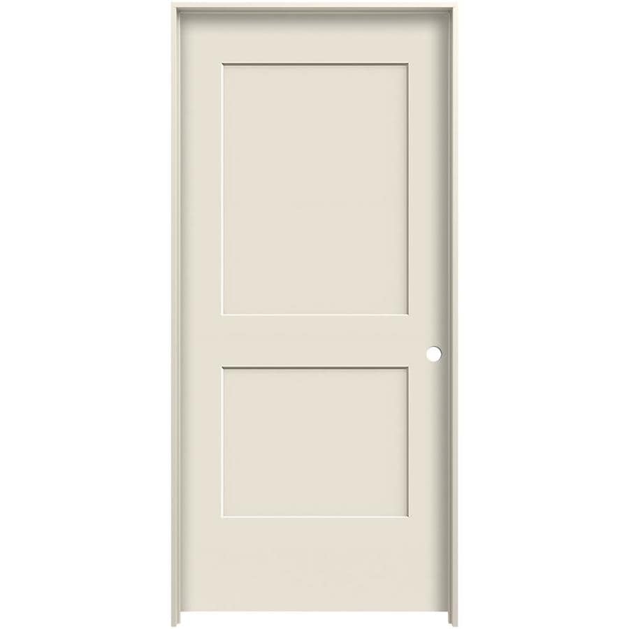 Jeld Wen Monroe Primed 2 Panel Square Hollow Core Molded