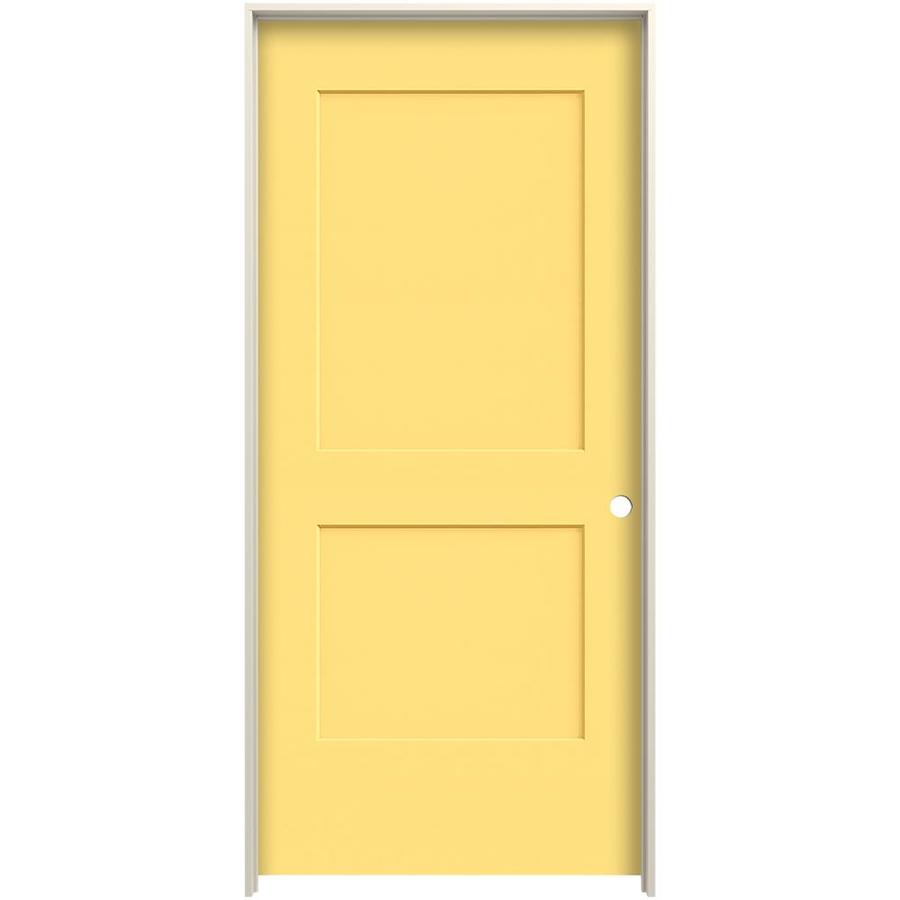 Jeld Wen Monroe Marigold 2 Panel Square Solid Core Molded