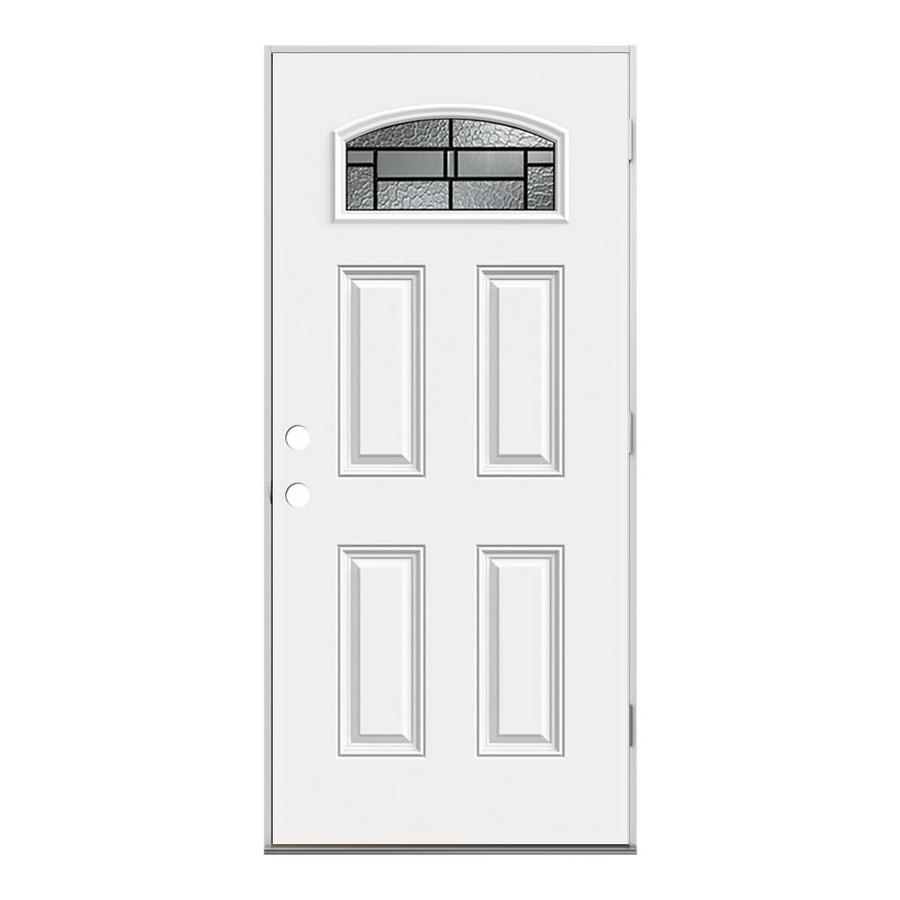 Jeld Wen Pembrook 1 4 Lite Decorative Glass Left Hand Outswing