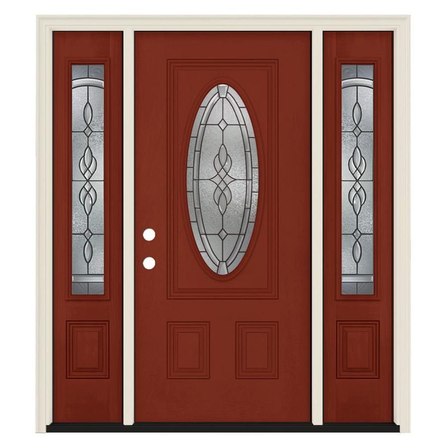 Jeld Wen Hampton Oval Lite Decorative Glass Right Hand Inswing