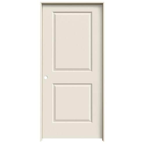 JELDWEN Cambridge 36in x 80in Primed 2Panel Square Hollow Core