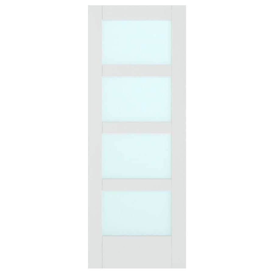 JELD-WEN Frosted glass Slab Doors at Lowes.com