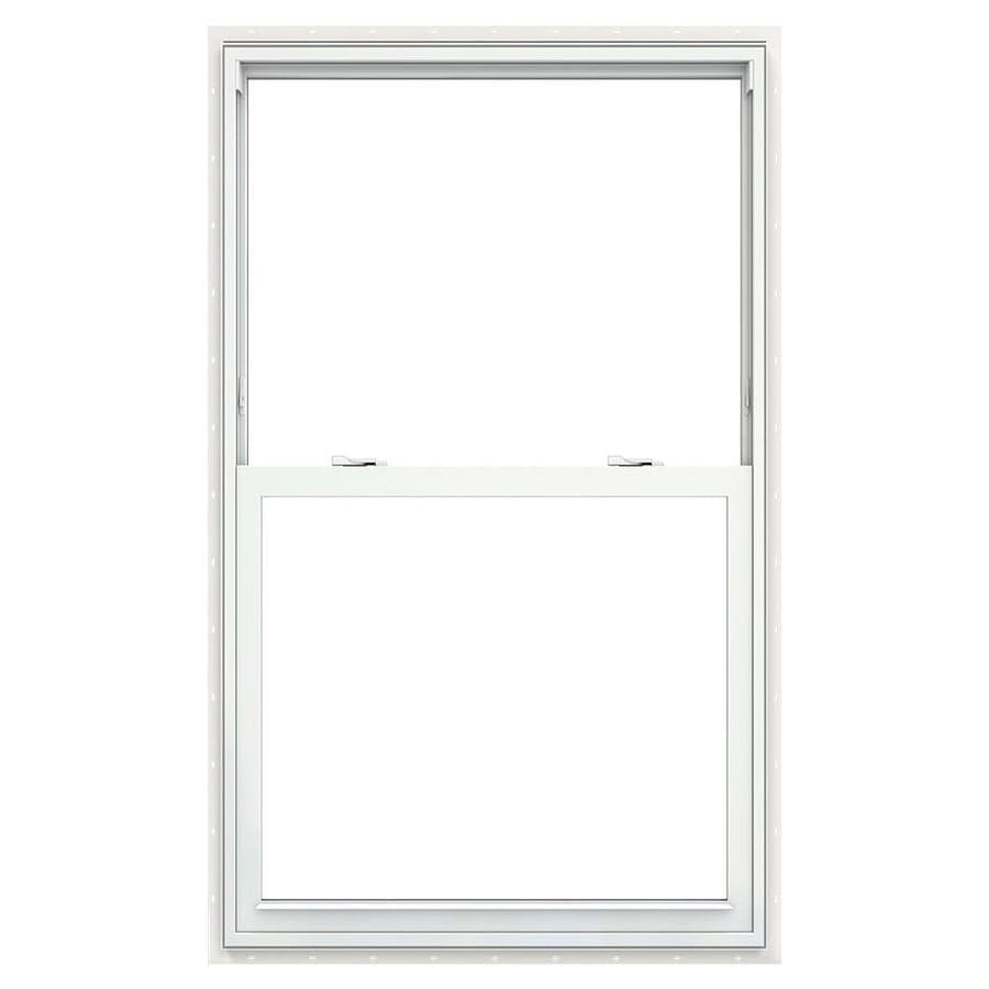 JELD-WEN Builders Vinyl 35.5-in x 51.5-in x 2.875-in Jamb Vinyl New ...