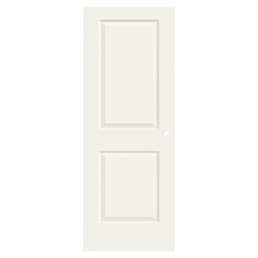 JELDWEN JW 28 2PNL SQ HC SLB Bored PF in the Slab Doors department at