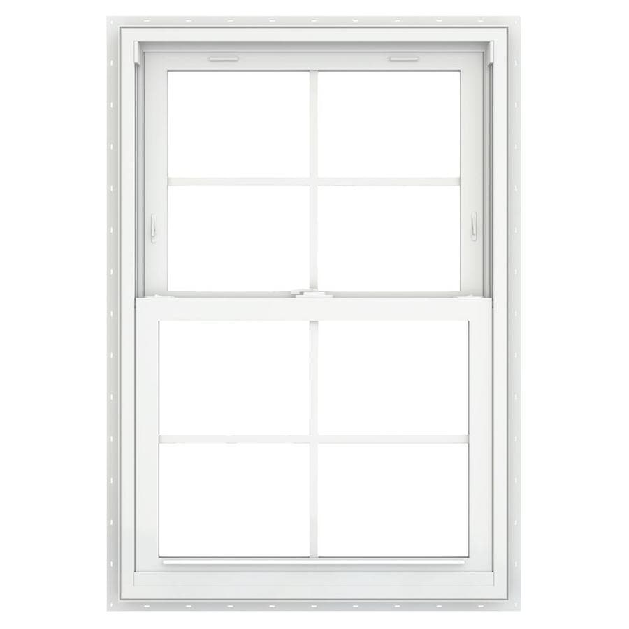 JELD-WEN V-2500 25.5-in x 35.5-in x 2.905-in Jamb Vinyl New ...