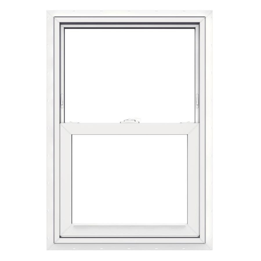 JELD-WEN V-2500 23.5-in x 35.5-in x 3-in Jamb Vinyl New Construction ...