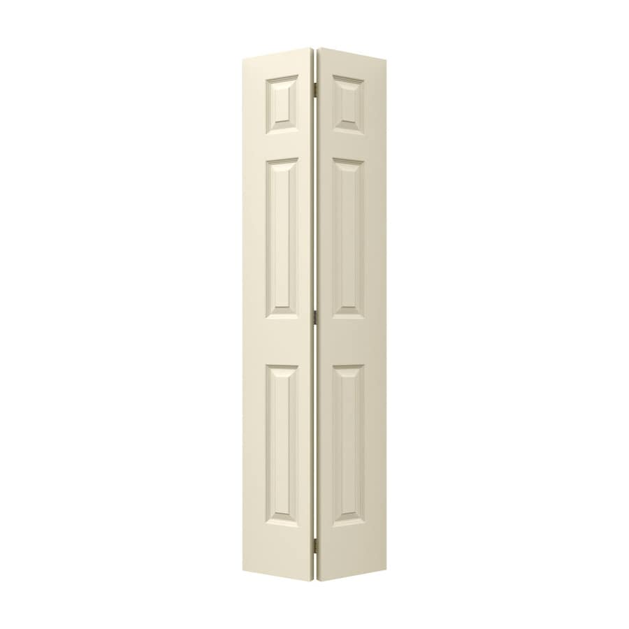 Jeld Wen Hollow Core 6 Panel Bi Fold Closet Interior Door Common Jeld Wen Hollow Core 6 Panel Bi Fold Closet Interior Door Common 24 In X 78 Actual 23 5 77
