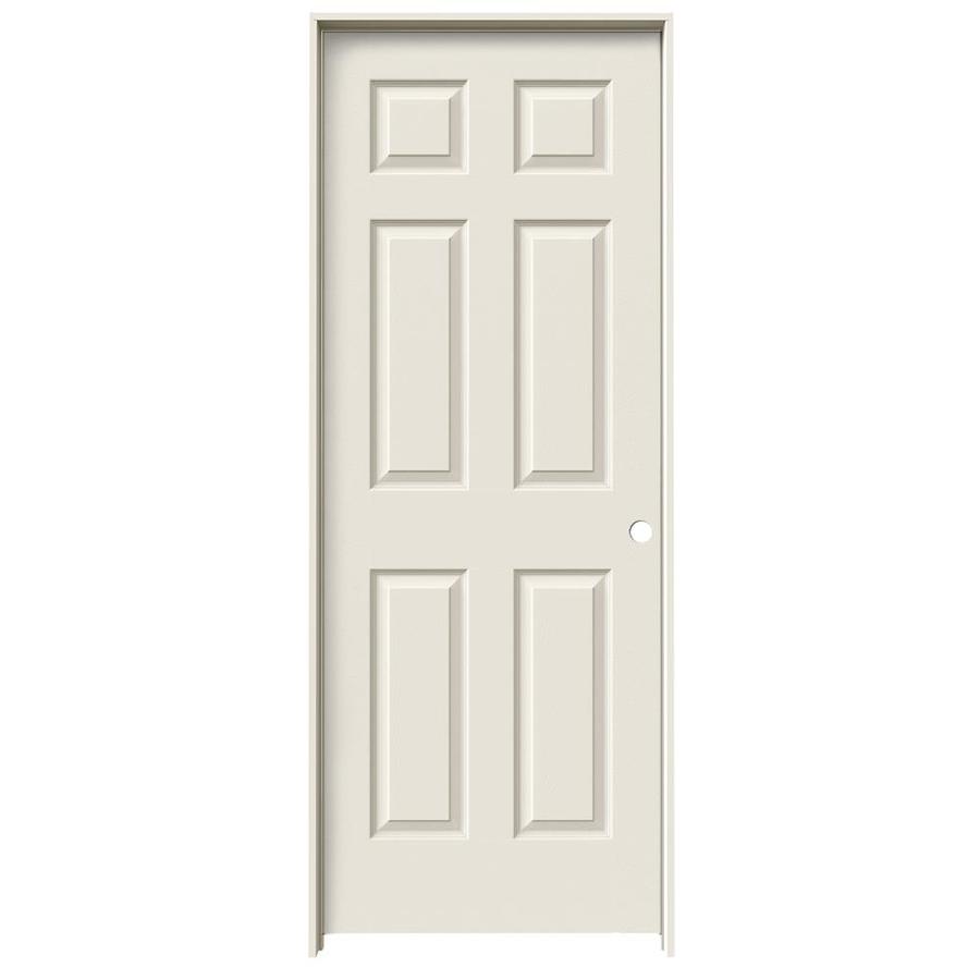 Jeld Wen Colonist Primed 6 Panel Hollow Core Molded Composite Pre