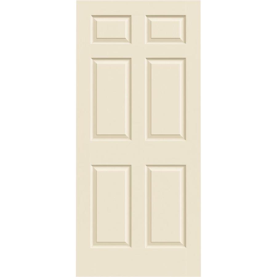 Jeld Wen Colonist Cream N Sugar 6 Panel Hollow Core Molded
