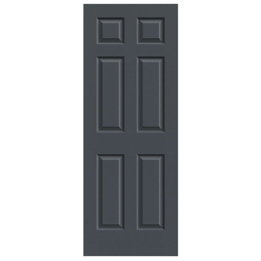 Jeld Wen Colonist Slate 6 Panel Hollow Core Molded Composite Slab