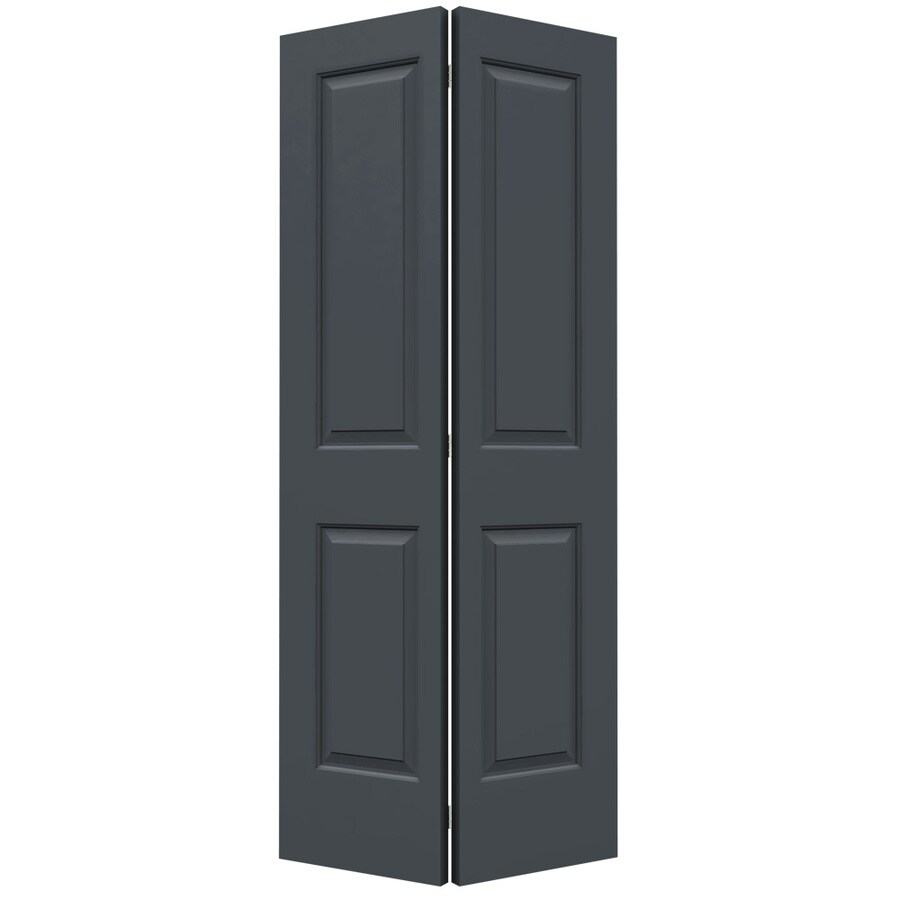 Jeld Wen Cambridge Slate 2 Panel Square Molded Composite Bifold