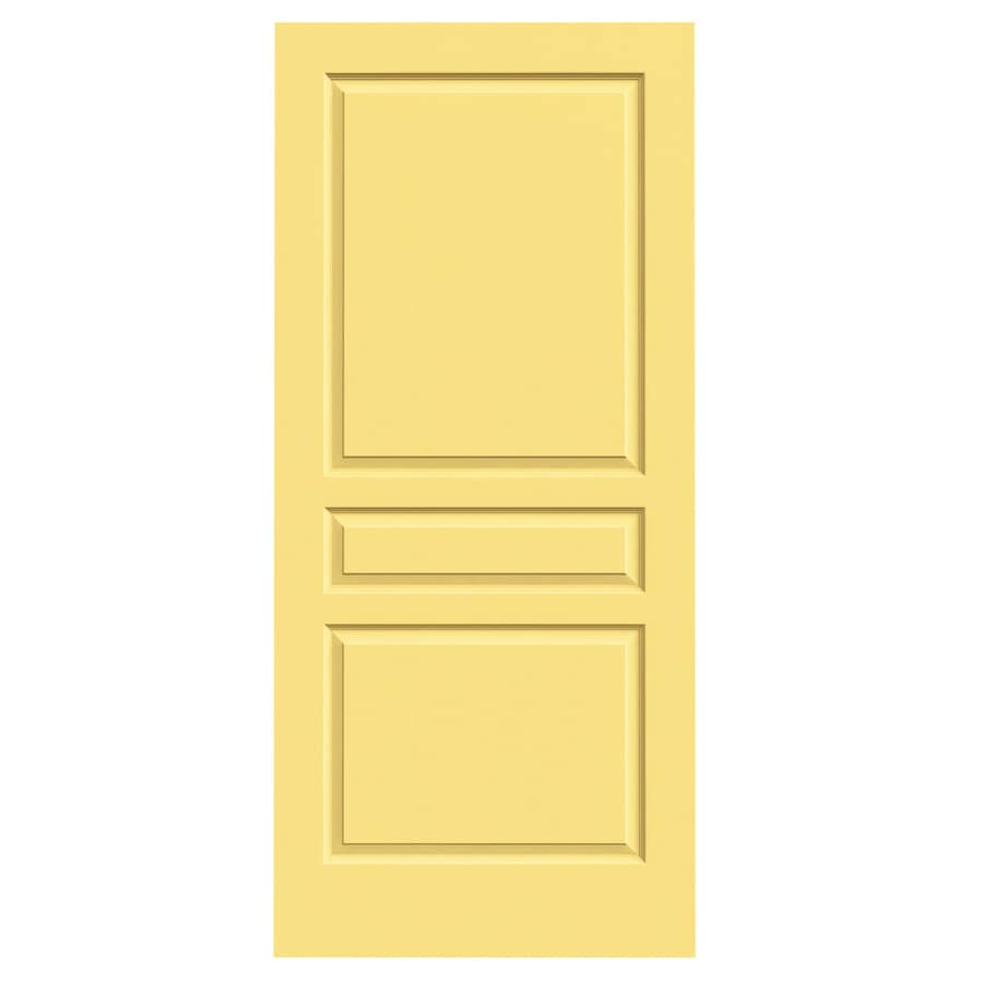 Jeld Wen Avalon Marigold 3 Panel Square Solid Core Molded