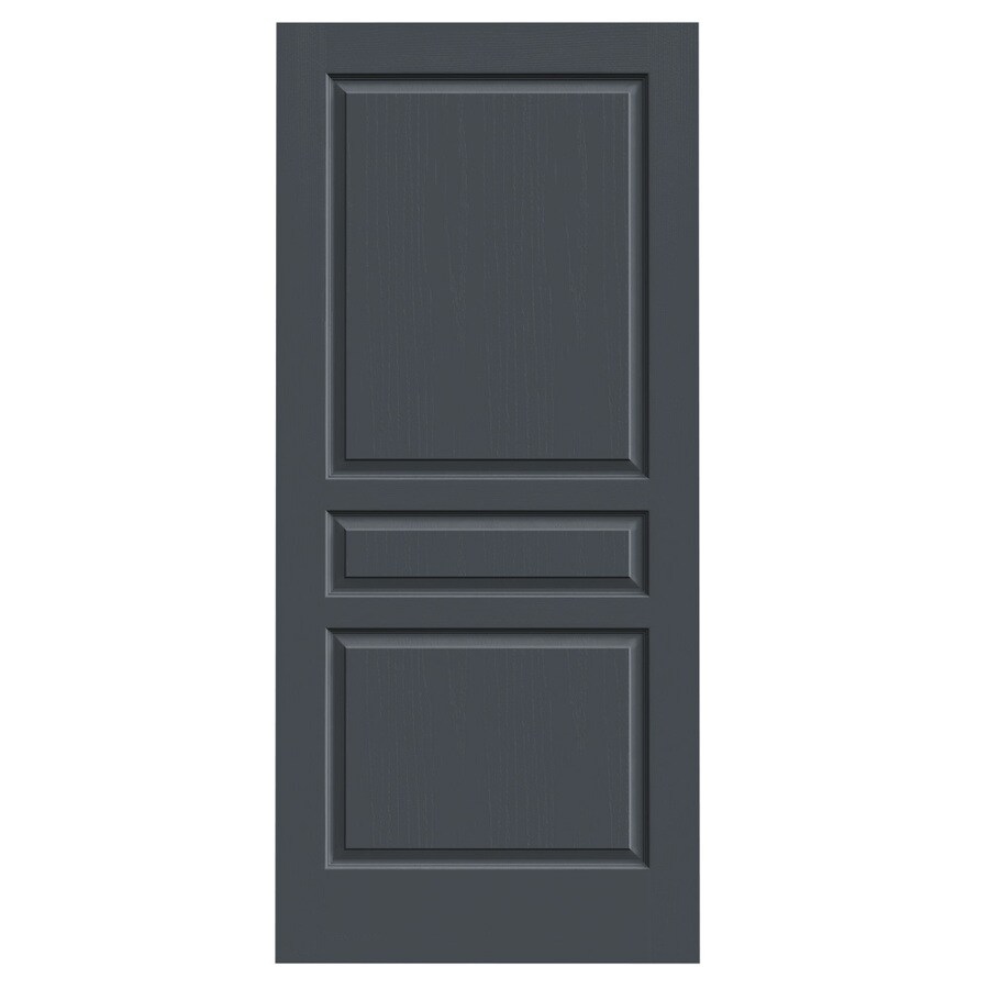 Jeld Wen Avalon Slate 3 Panel Square Solid Core Molded