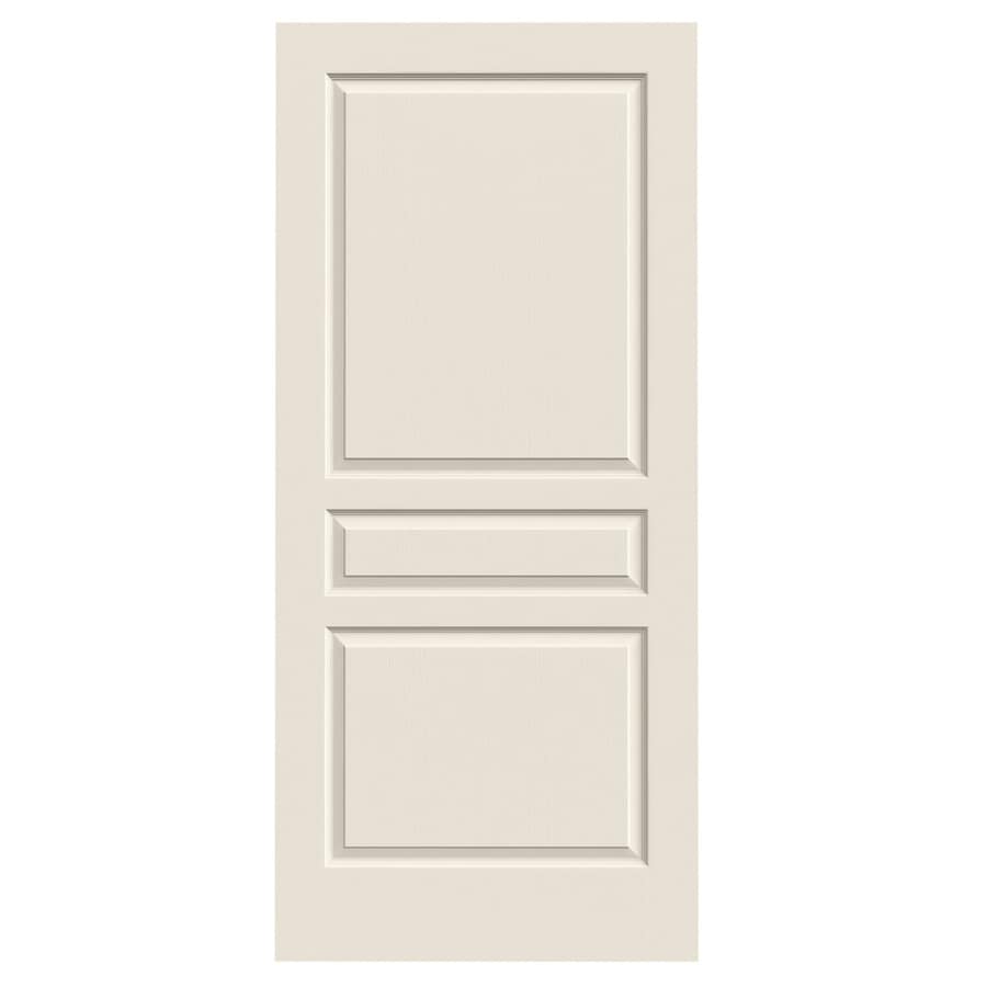 Jeld Wen Avalon Primed 3 Panel Square Solid Core Molded Composite