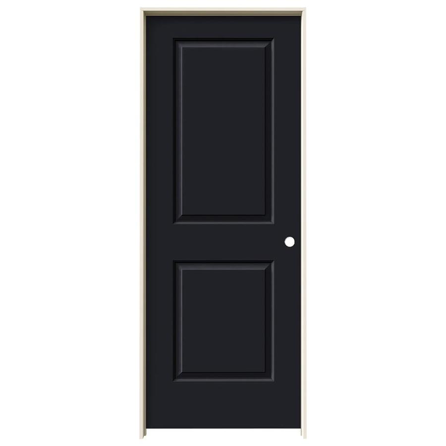 Jeld Wen Cambridge Midnight 2 Panel Square Solid Core Molded