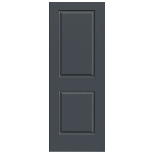 JELDWEN Cambridge 30in x 80in Slate 2Panel Square Solid Core