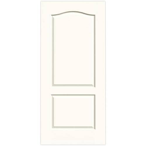 JELDWEN Camden 36in x 80in White 2Panel Arch Top Hollow Core