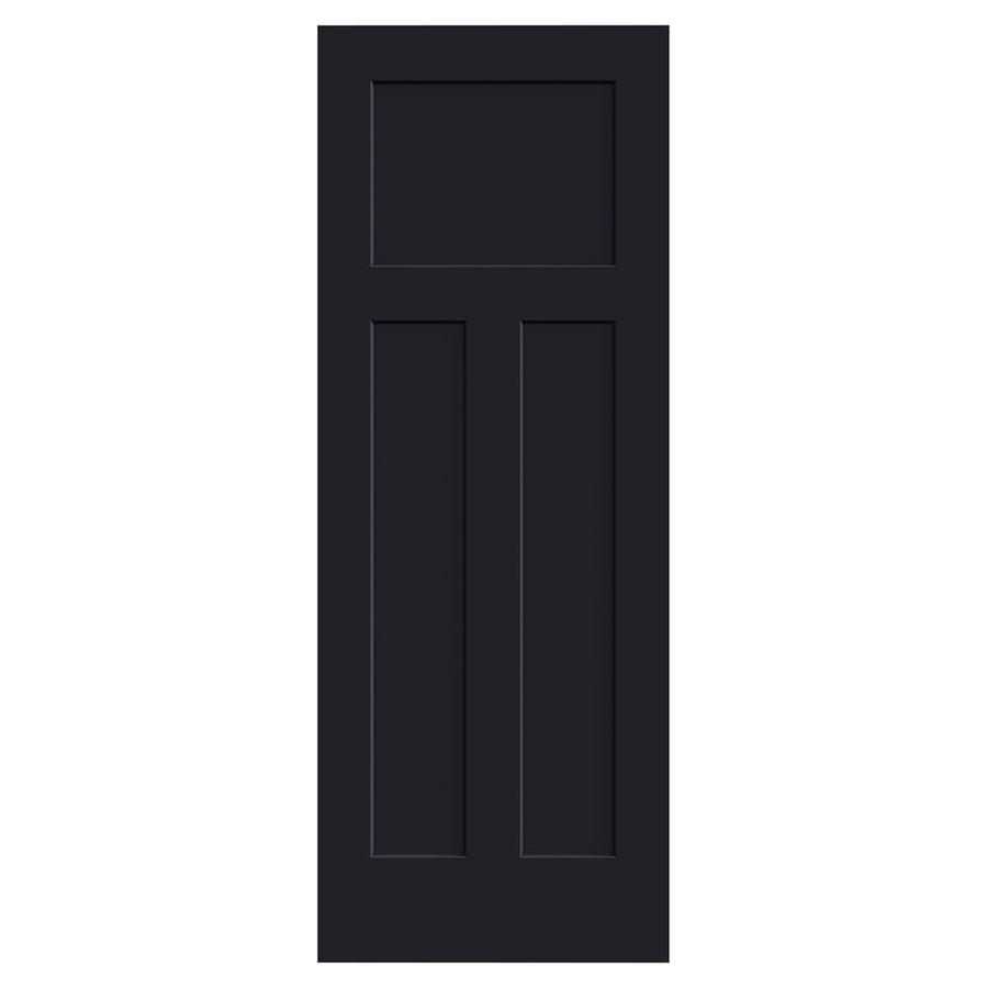 Black Craftsman 3 Panel Slab Doors At Lowes Com