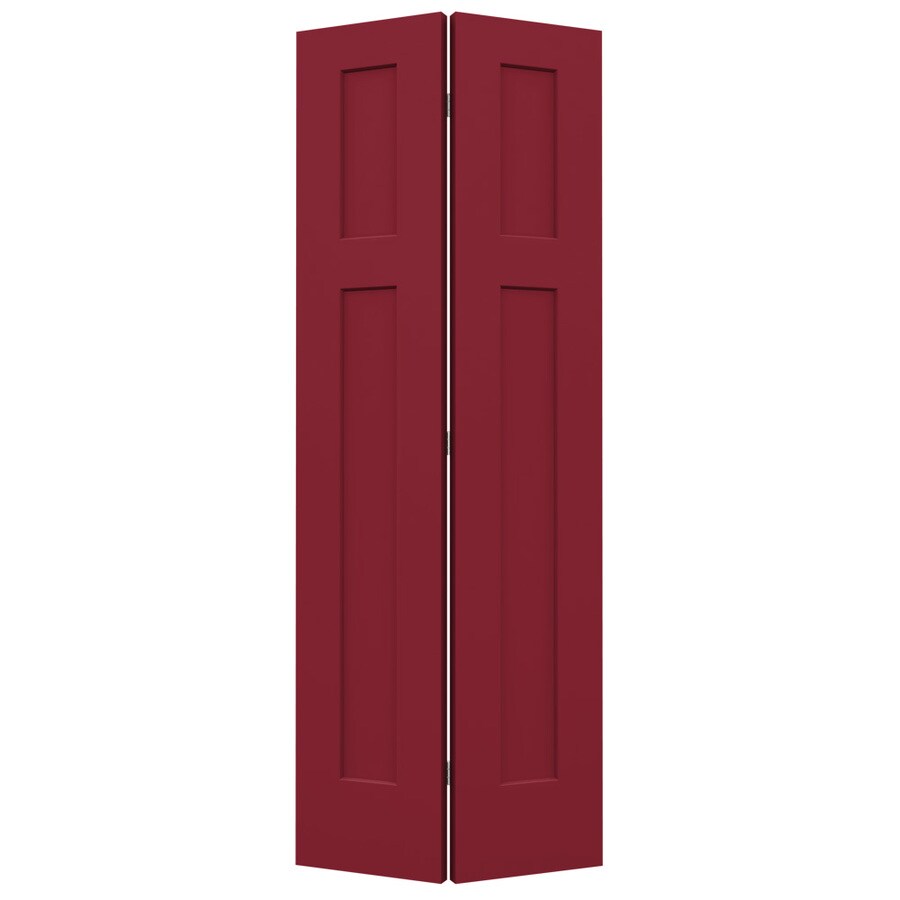 Jeld Wen Craftsman 3 Panel Barn Red 3 Panel Craftsman Molded