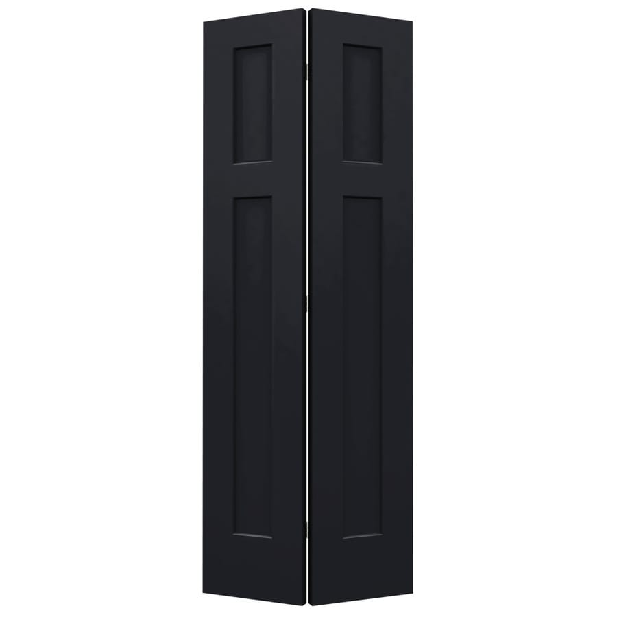 JELDWEN Craftsman Midnight 3Panel Craftsman Molded Composite Bifold