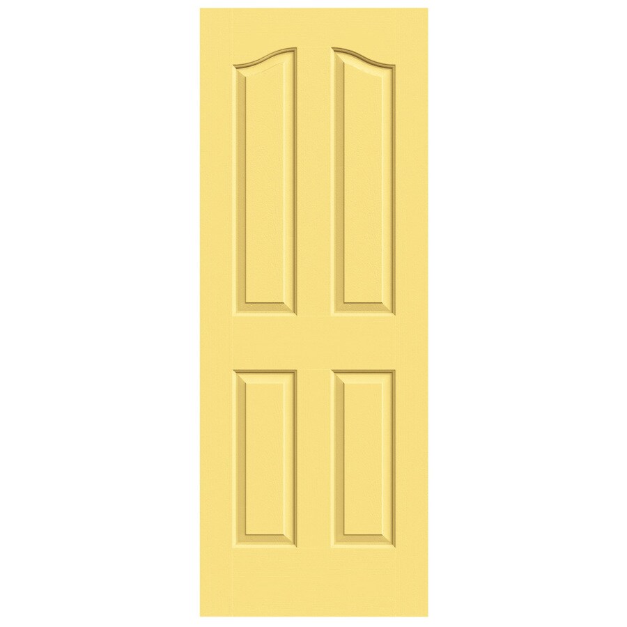 Jeld Wen Provincial Marigold 4 Panel Arch Top Hollow Core Molded