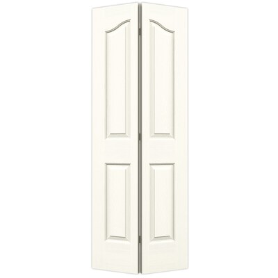 Coventry White Hollow Core Molded Composite Bi Fold Closet Interior Door With Hardware Common 32 In X 80 In Actual 31 5 In X 79 In