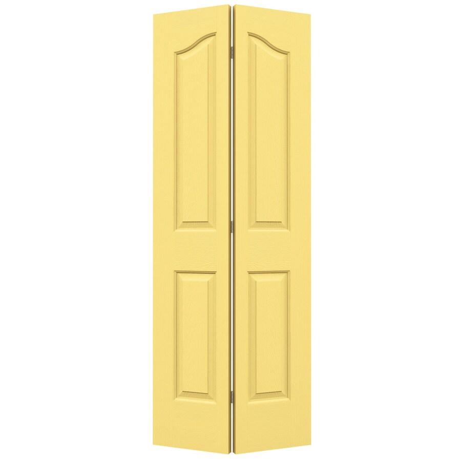 Jeld Wen Provincial Marigold Hollow Core Molded Composite Bi Fold