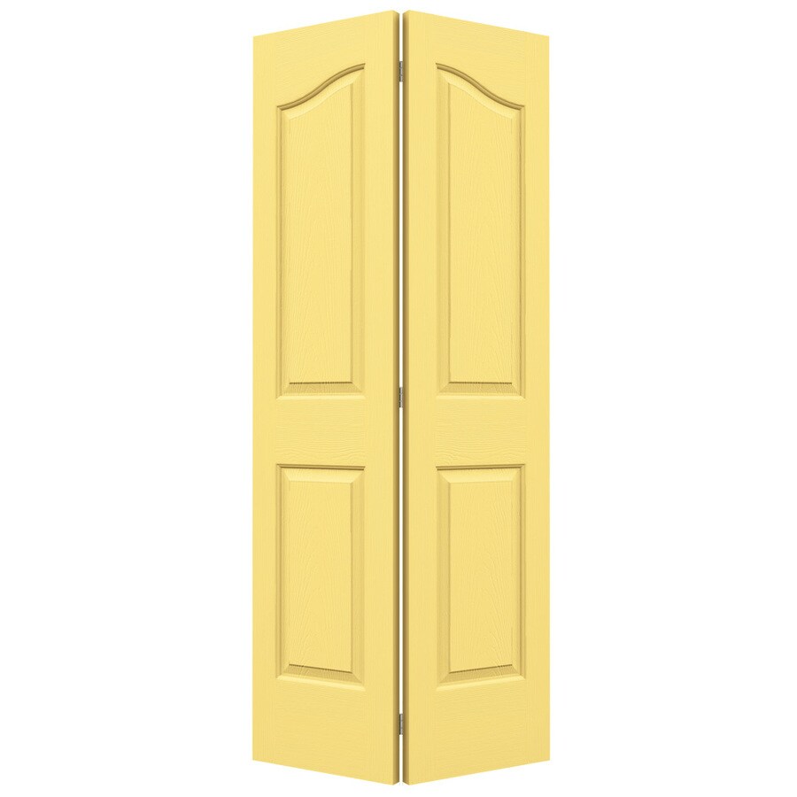 Jeld Wen Provincial Marigold Hollow Core Molded Composite Bi Fold