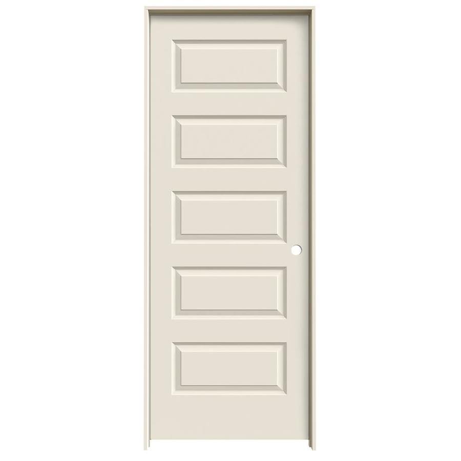 Jeld Wen Rockport Primed 5 Panel Equal Hollow Core Molded