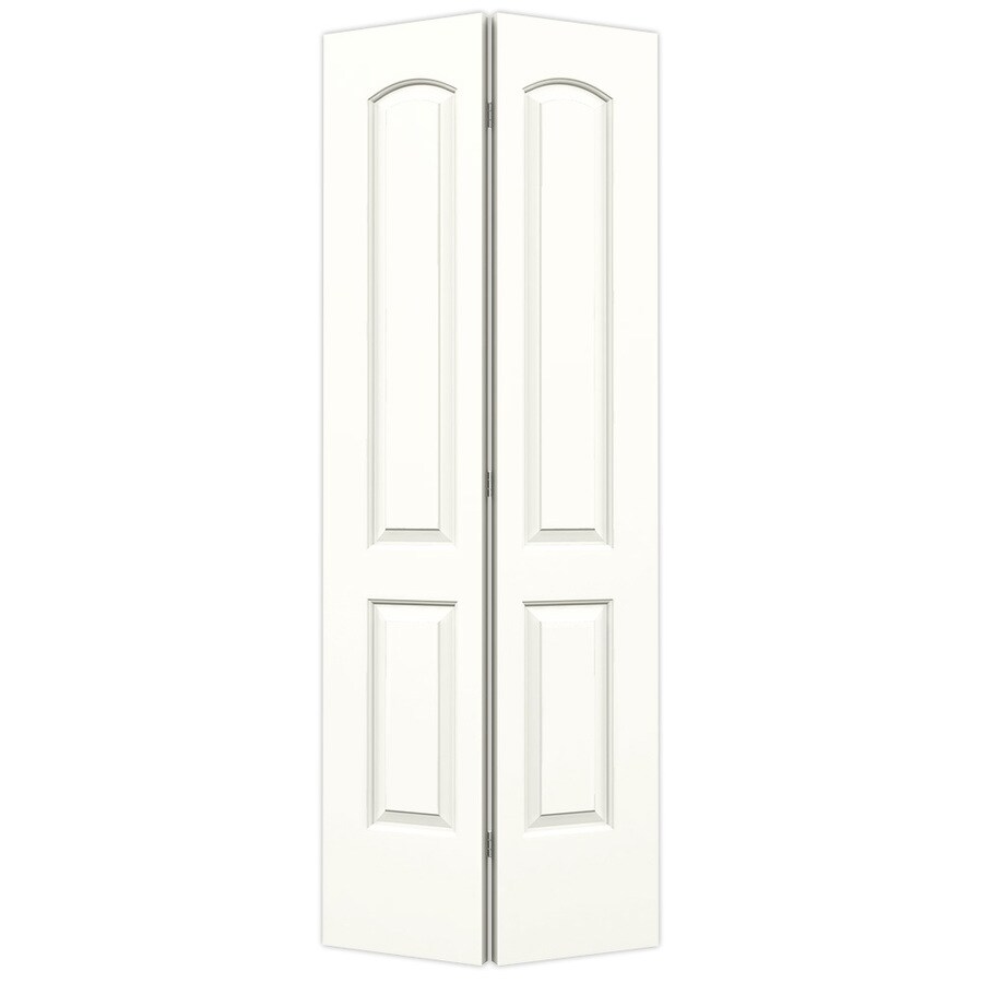 Jeld Wen Continental Snow Storm 2 Panel Round Top Molded