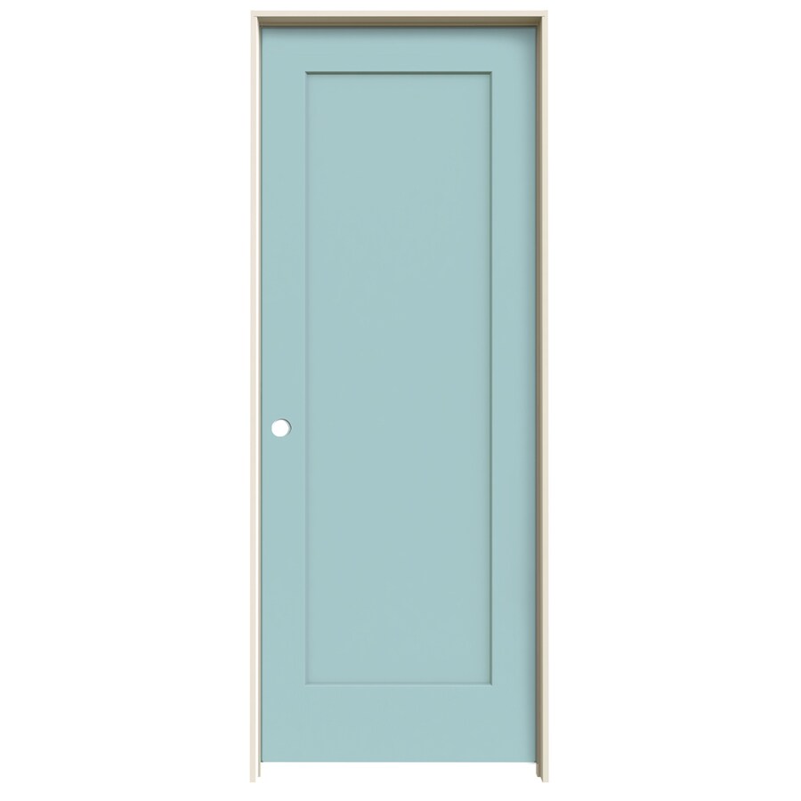 Jeld Wen Sea Mist Hollow Core Molded Composite Pine Pre Hung Door
