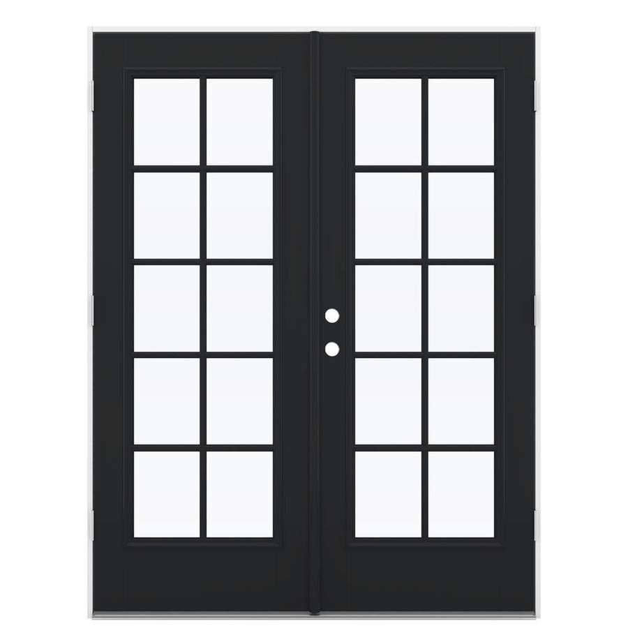 Jeld Wen Tempered External Grilles Peppercorn Fiberglass Left Hand