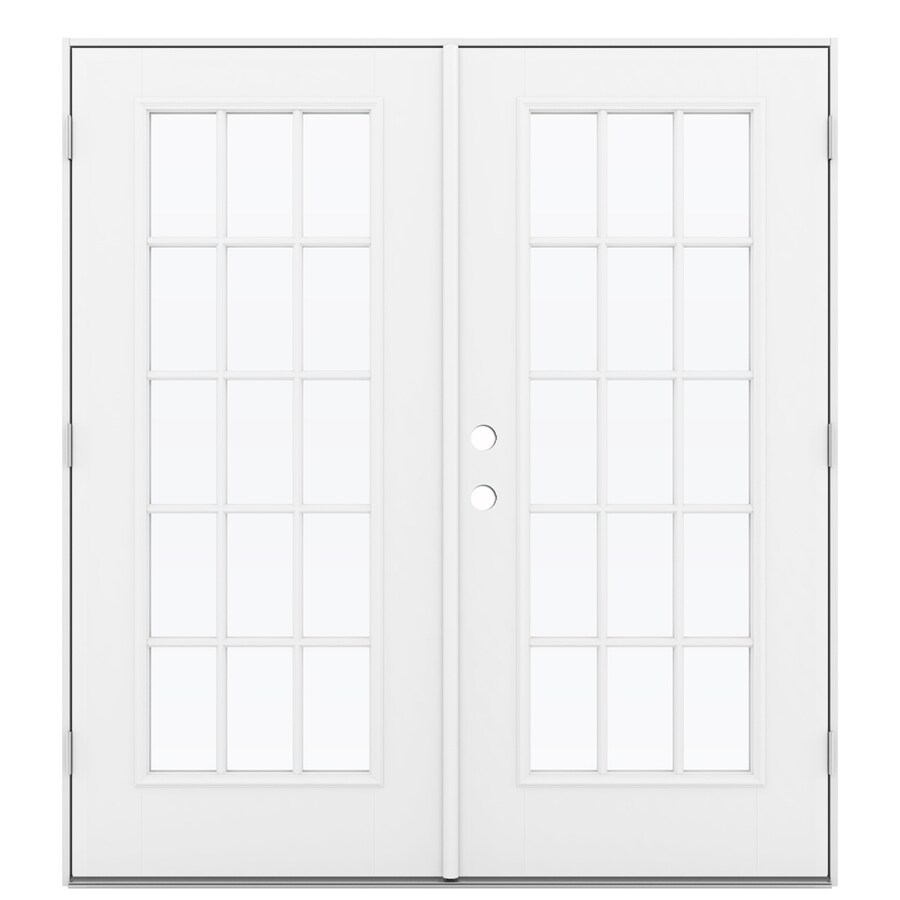 Jeld Wen Tempered External Grilles Primed Fiberglass Left Hand
