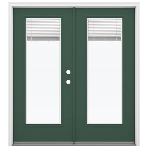 Jeld Wen Tempered Blinds Between The Glass Evergreen Fiberglass