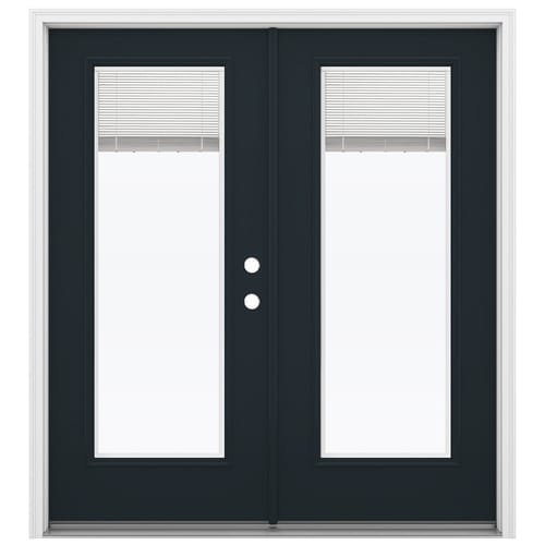 JELDWEN 72in x 80in Blinds Between The Glass Eclipse Fiberglass Left