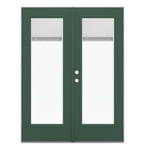 Jeld Wen Tempered Blinds Between The Glass Evergreen Fiberglass
