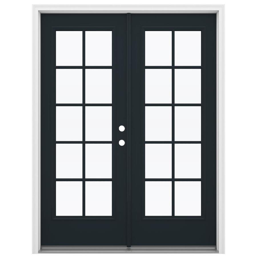 Jeld Wen Tempered External Grilles Eclipse Steel Left Hand Inswing
