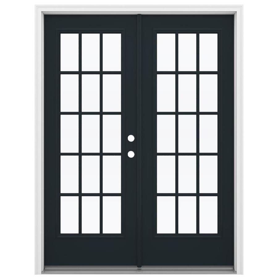 Jeld Wen Tempered External Grilles Eclipse Steel Left Hand Inswing
