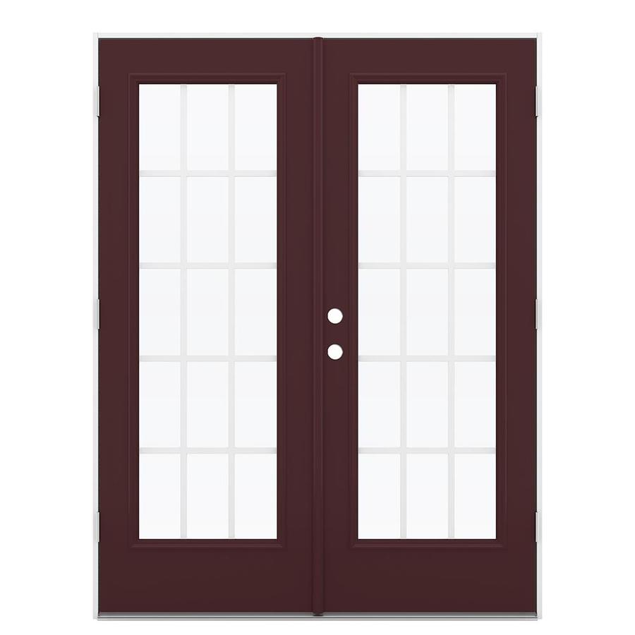 Jeld Wen French Tempered Grilles Between The Glass Currant Steel