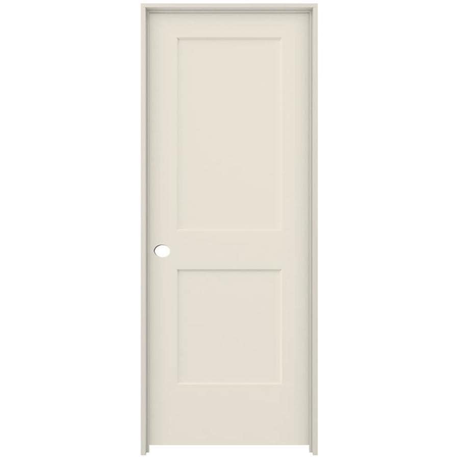 Monroe Primed 2 Panel Square Hollow Core Molded Composite Pre Hung Door Common 30 In X 80 In Actual 31 5625 In X 81 6875 In