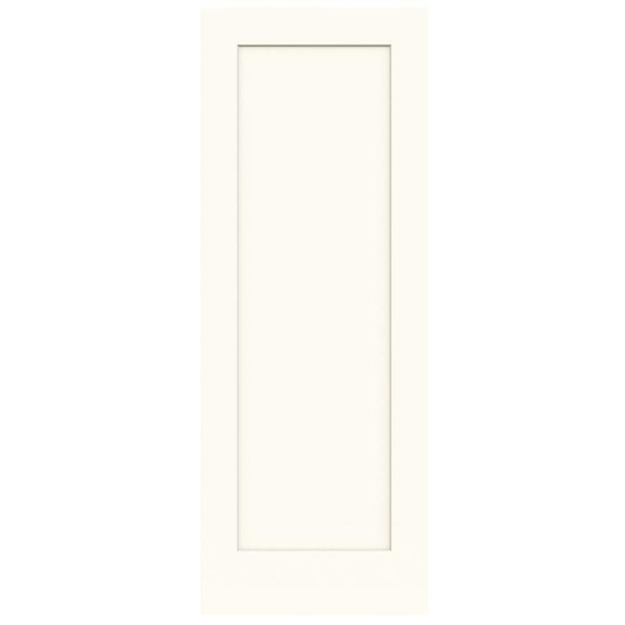 Jeld Wen Madison White 1 Panel Square Solid Core Molded