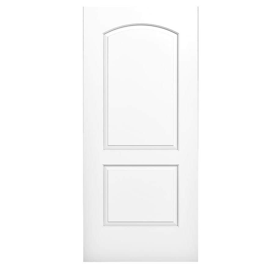 Jeld Wen Continental Primed 2 Panel Round Top Solid Core Molded Composite Slab Door Common 30 5794